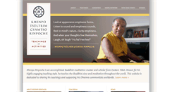Desktop Screenshot of ktgrinpoche.org